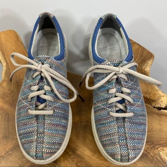 Dansko Textured Brandi Canvas Sneaker Shoe Size 36 - Picture 3 of 13